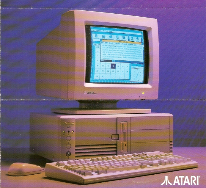 Atari ABC386DX II (The Atari ABC836SX II is identical in appearance)